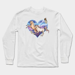 Goodbye horses Long Sleeve T-Shirt